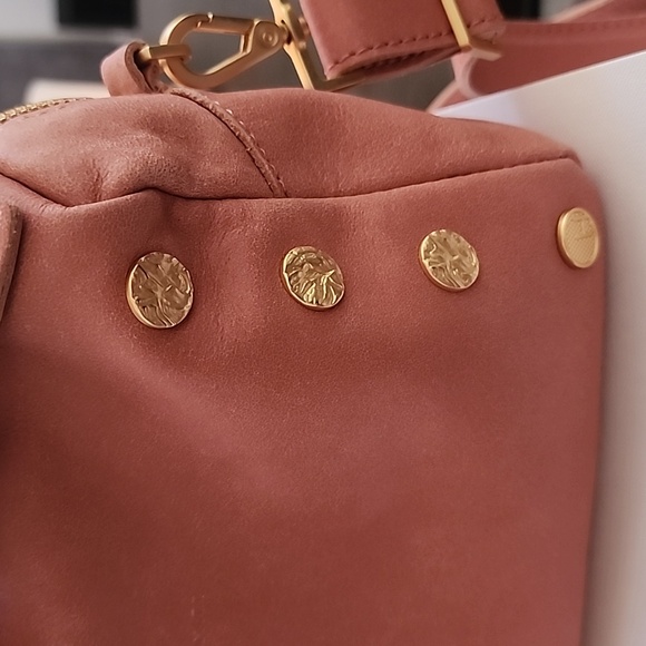 Hammitt Pink Crossbody Bag with Gold Accents - Picture 3 of 15